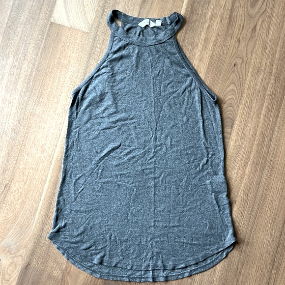 Athleta long tank tunic super soft grey size small 🩶 - Picture 1 of 3
